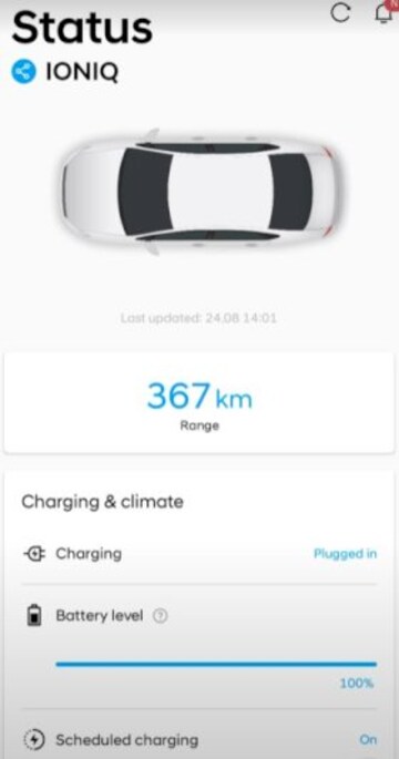 Hyundai Ioniq Electric Premium Sky (2020)